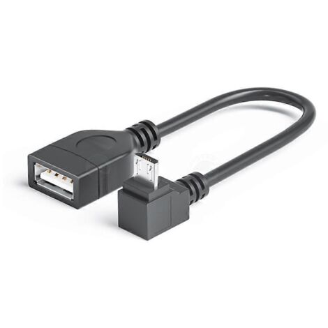 Câble OTG Micro USB vers USB Femelle Durable pour Imprimantes et Clés USB