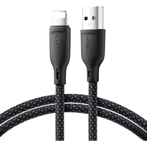 Cable para iPhone Serie Multicolor USB-A - Lightning 3A 1m negro