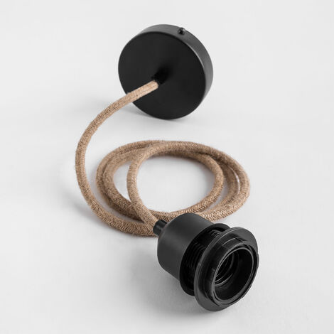 Cable para Lámpara de Techo Coyle SKLUM Negro