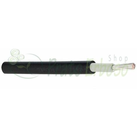 Cable para sistemas fotovoltaicos negro 1 X 4 mm2