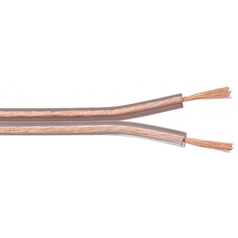 Cable Paralelo 2x0,50mm Cca Transparente (100m) K24080