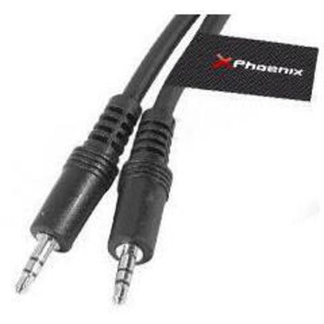Cable phoenix audio jack 3.5 macho
