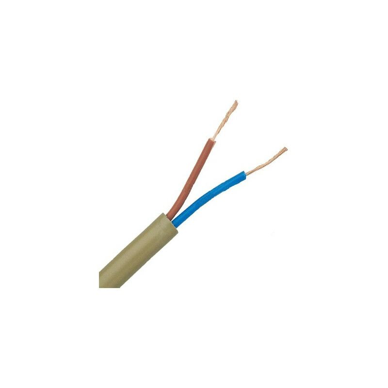 

Cable plano de PVC 2X0,75 H03VV-F Dorado
