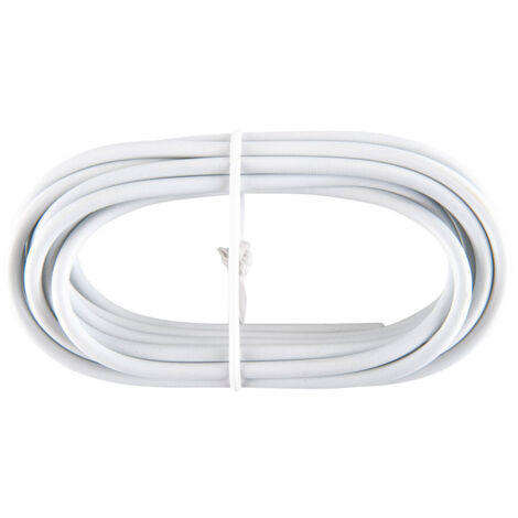 Câble Plastifié Blanc Porte-Visière 3m Pv025 Cintacor