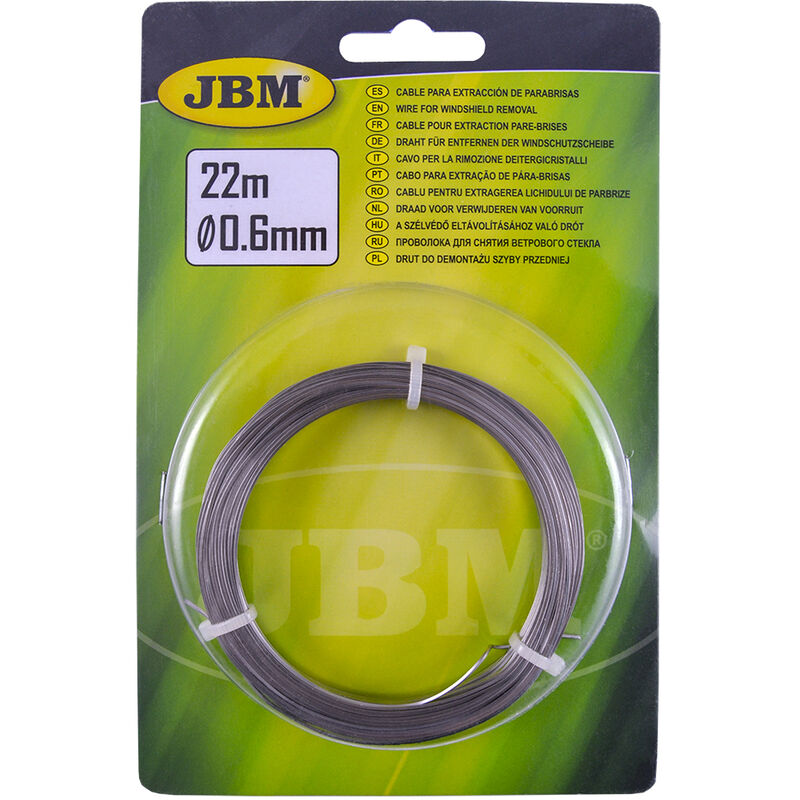 JBM - Cable pour extraction pare-brises