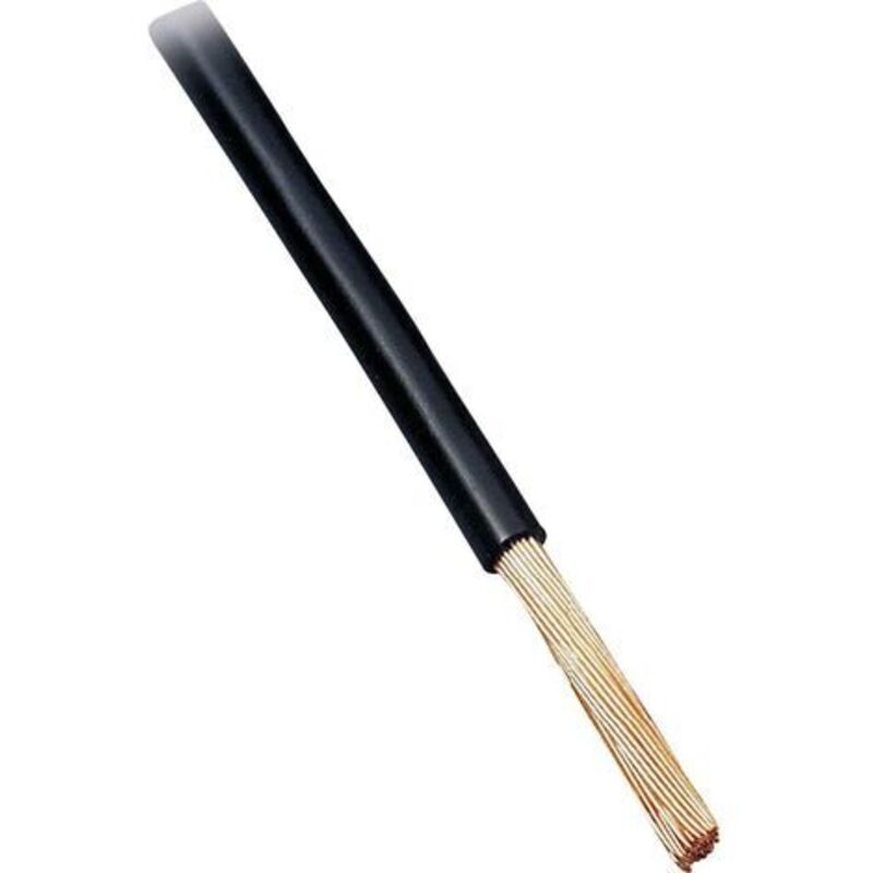 BKL Electronic 1503028/10 Câble pour l'automobile FLRY-B 1 x 6 mm² noir 10 m S164891