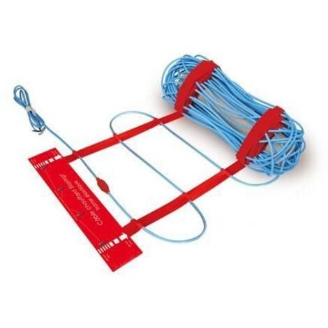 Câble pour Plancher Chauffant Électrique FRICO Horatwin en Trame Elastrip 0,85x33,3m 2100W pour Chape Béton - EL17WP21F