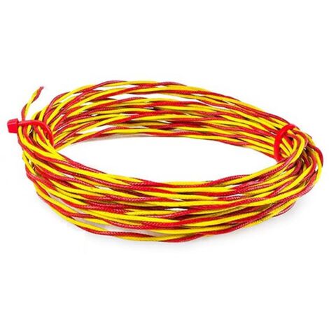 Câble pour thermocouple type K RS PRO, 100m, temp. max. +700°C, gaine Téflon PFA ( Prix pour 1 )