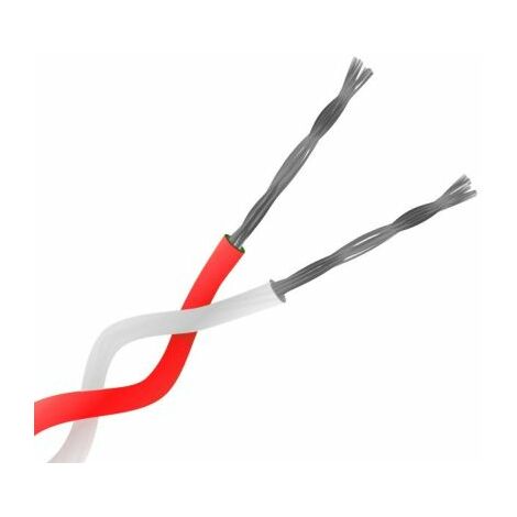 Câble pour thermocouple type K RS PRO, 50m, Non blindé, temp. max. +260°C, gaine PFA ( Prix pour 1 )