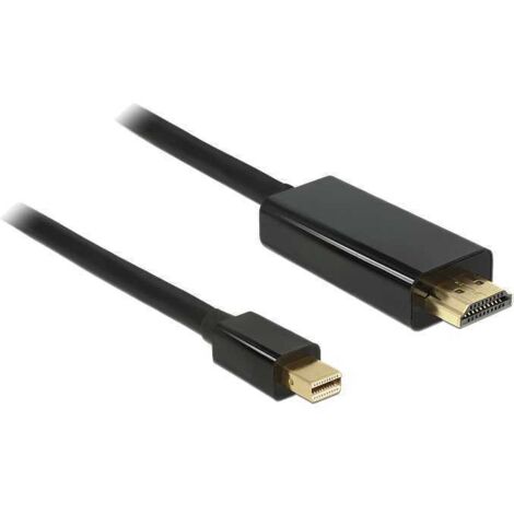 Câble Premium Mini DisplayPort 1.1a vers HDMI 1.3 (Full HD 1080p) / noir - 1 mètre