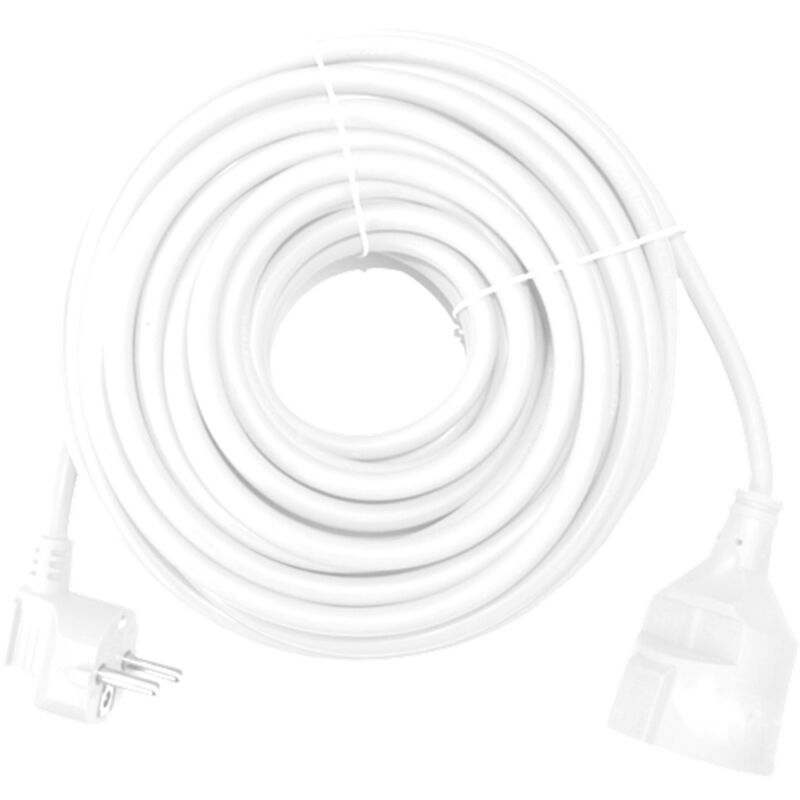

Prolongador Electrico Schuko 4,8mm 16A BLANCO 10m