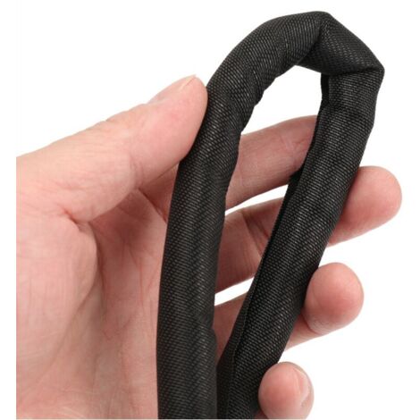 Cable protector for dogs and cats (10 feet), cable protection sleeve for easy management, protects cables from pet bites (1/2 inch)