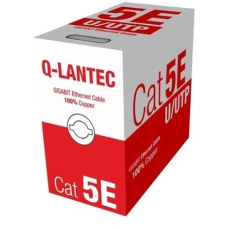 Câble Q-LANTEC UTP 4PR cat.5e PVC 305 m