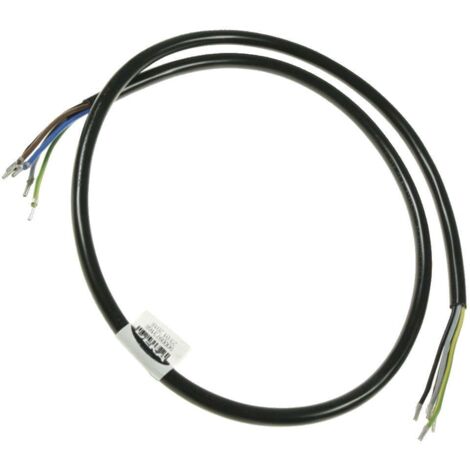 Câble raccordement secteur pour plaque de cuisson – Compatible NEFF, BOSCH, GAGGENAU, BALAY, SIEMENS – Longueur 1.5m – Matériau isolant haute résistance