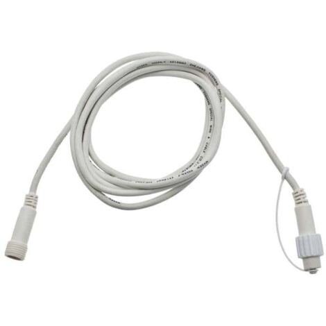 Câble rallonge 10M blanc 230V pour guirlande 230V IP67 Professionnelle Lotti