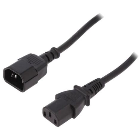 Cable rallonge C13 femelle vers C14 mal 5m