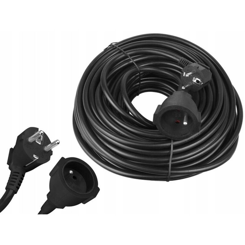 Câble Rallonge Pvc 10m 3x1,5 230v Ip44 H05vv-F