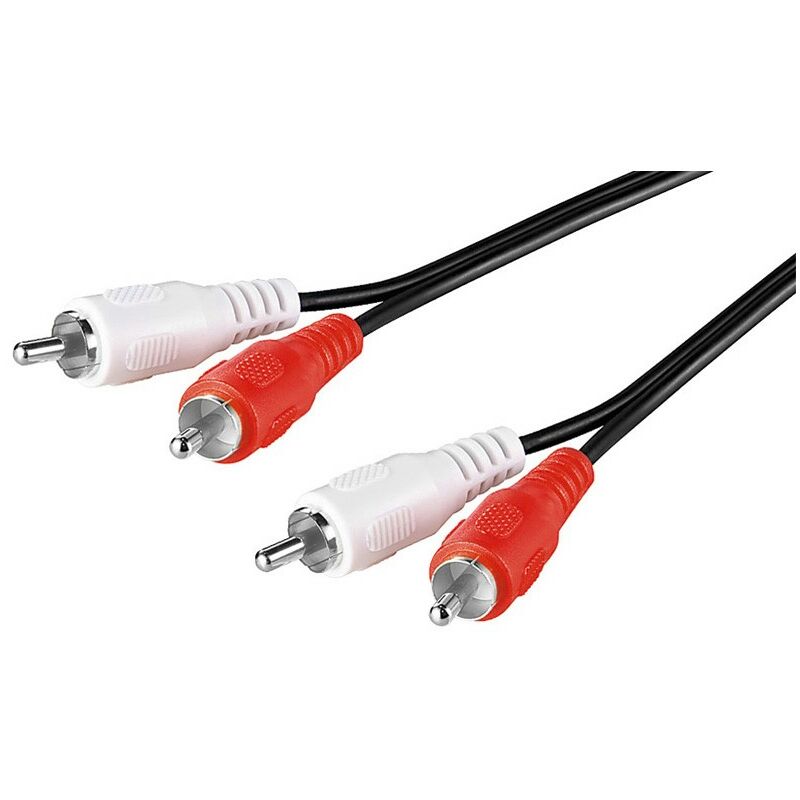 

Cable RCA 2 Machos A 2 RCA Machos Para Audio 1m