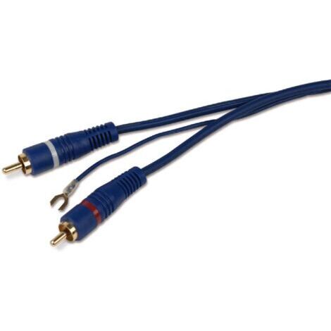 Cable RCA Stereo Male vers Male avec cable de remote 5m
