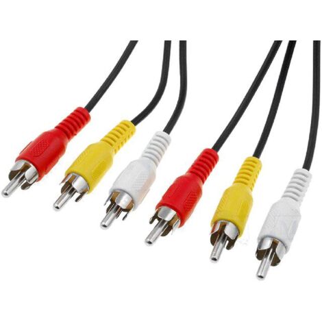 Cable RCAx3 10m
