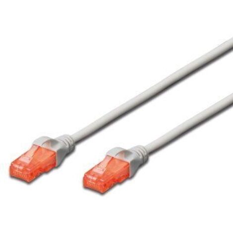CABLE RED EWENT CAT6 U/UTP 10m GRIS