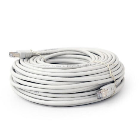 CABLE RED GEMBIRD FTP CAT6 BLINDADO CCA AWG26 BOBINA 30M GRIS