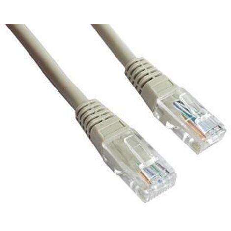 Cable red gembird utp cat5e 05m gris