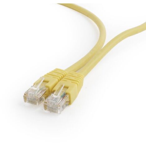 Cable red gembird utp cat6 05m amarillo