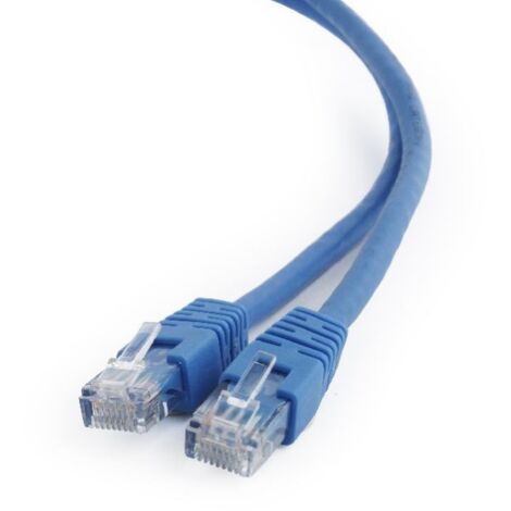 Cable red gembird utp cat6 1m azul