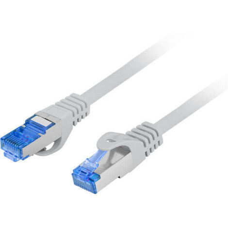 CABLE RED LANBERG LATIGUILLO CAT.6A S/FTP LSZH CCA 3M GRIS FLUKE PASSED