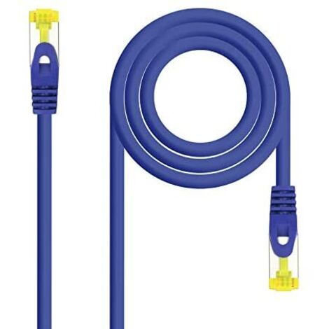 CABLE RED LATIGUILLO RJ45 LSZH CAT.6A SFTP AWG26 ROJO 1 M NANOCABLE 10.20.1901-R