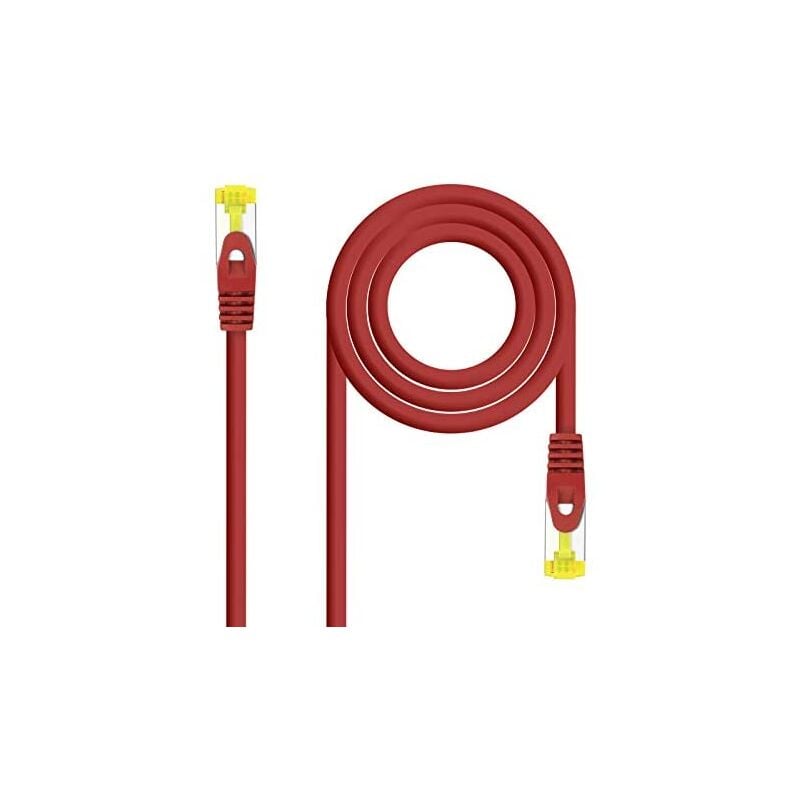 

Nanocable - Latiguillo RJ45 Cat6a S/FTP CU LSZH 1m AMARILLO