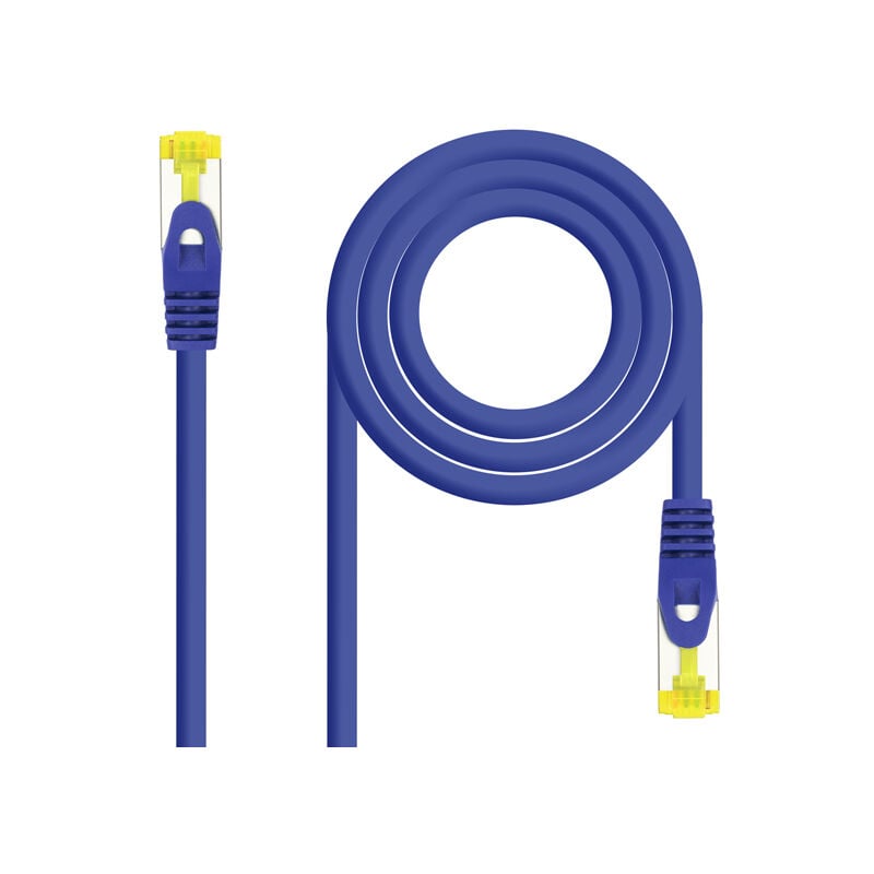 

Nanocable - Latiguillo RJ45 Cat6a S/FTP CU LSZH 1m AZUL