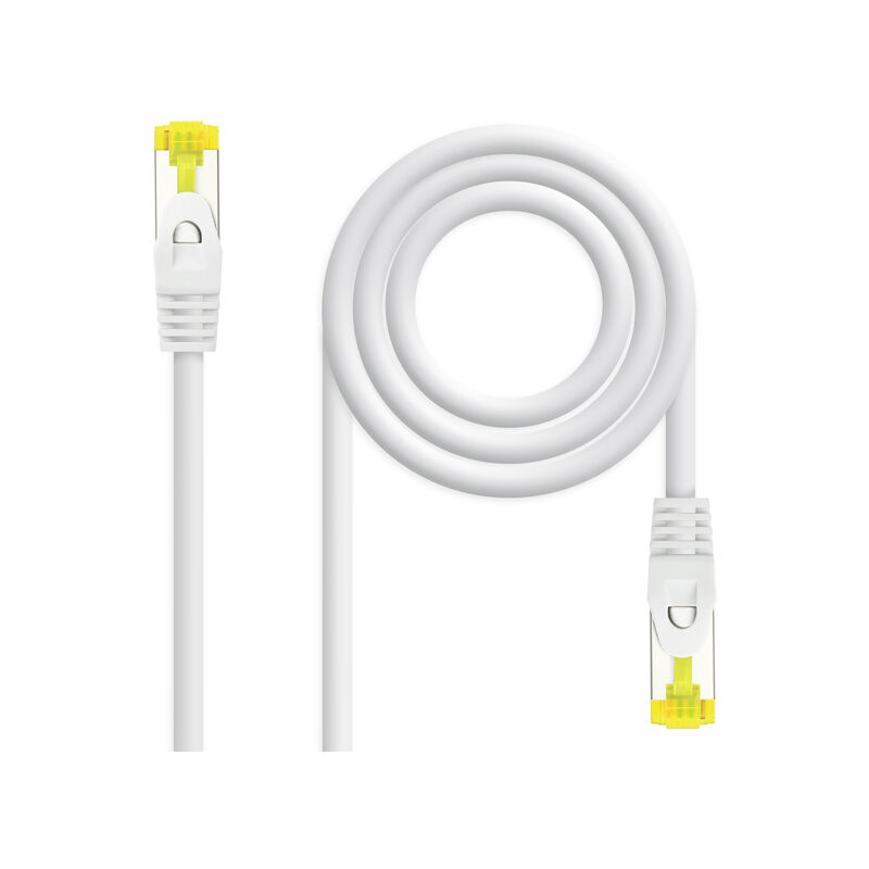 

Nanocable - Latiguillo RJ45 Cat6a S/FTP CU LSZH 1m BLANCO