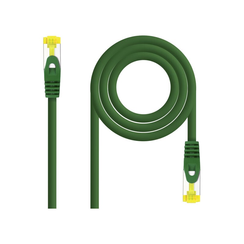 

Latiguillo RJ45 Cat6a S/FTP CU LSZH 2m VERDE