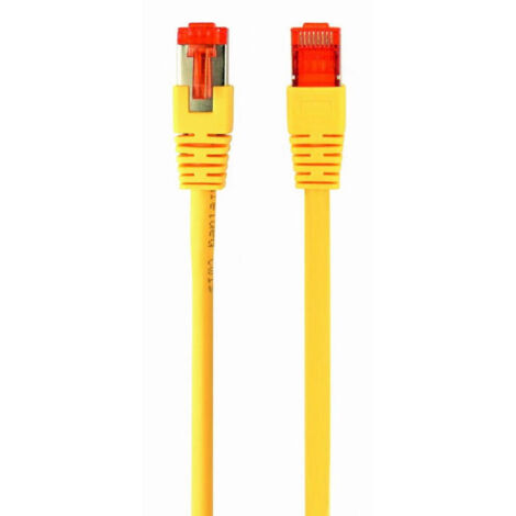 Cable Red S-Ftp Gembird Cat 6A Lszh Amarillo 1 M