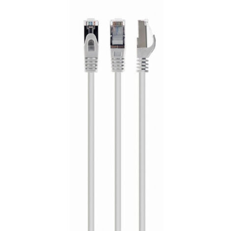 Cable Red S-Ftp Gembird Cat 6A Lszh Blanco 0,5 M