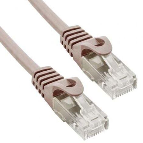 CABLE RED UTP CAT6 RJ45 PHASAK 0.25M CU GRIS