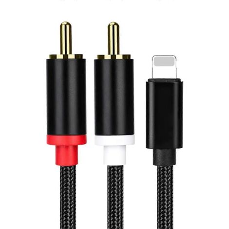 Câble répartiteur USB L vers 2 Y pour connecteur audio, 3 mètres