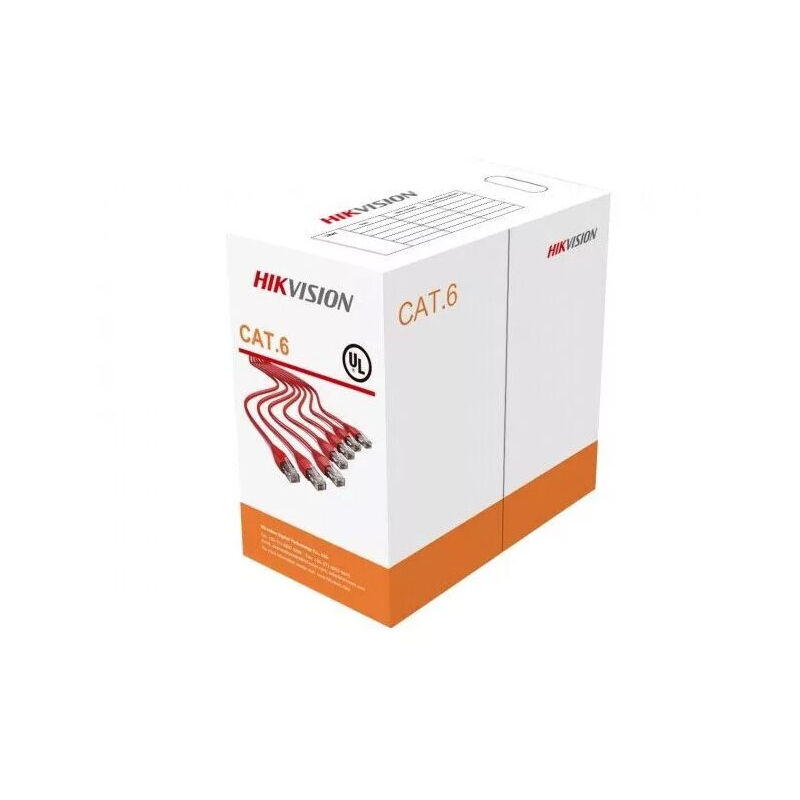 Hikvision - Câble réseau Ethernet utp CAT6E 305 mètres Bobine