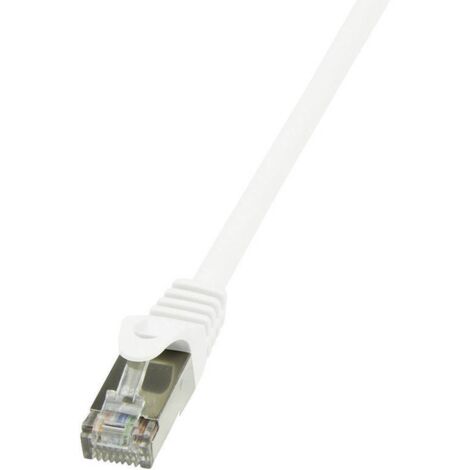 Câble réseau LogiLink CAT 6 F/UTP 10 m blanc - CP2091S - [1x RJ45 mâle - 1x RJ45 mâle] V965531