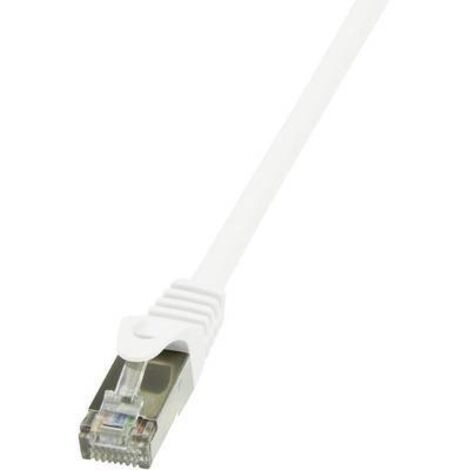 Câble réseau LogiLink CAT 6A S/FTP 0.25 m blanc - CP2011S - 0.25 m - blanc - [1x RJ45 mâle - 1x RJ45 mâle] V965961