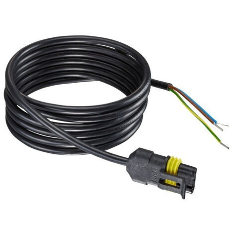 CABLE RESEAUavec FICHE COUDEE POUR GRUNFOS UPM3