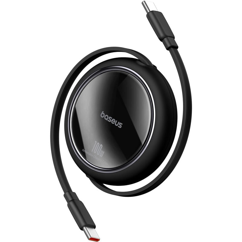 Câble rétractable câble rétractable USB-C 100W Free2Draw Mini 1m noir