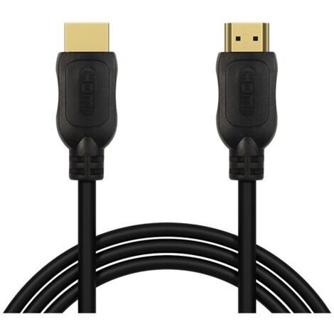 Câble rigide, connecteur HDMI - Ethernet HDMI 4K FHD, plaqué or 10 m