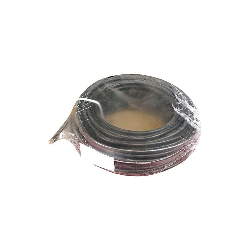 Electraline - Câble rigide R2V U1000 3G1.5 50m noir