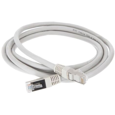 Câble RJ45  cat.6 blindé FTP 2 m 2m