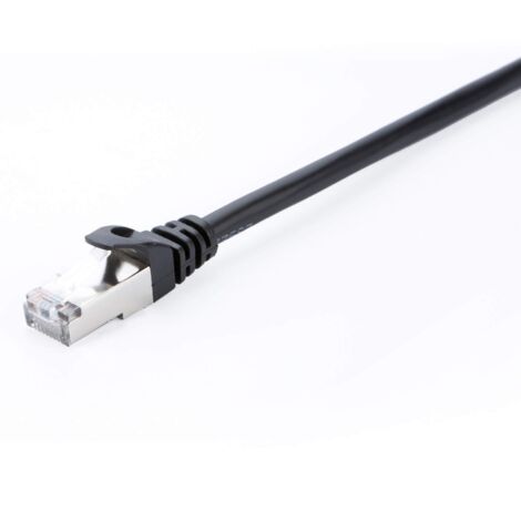 CABLE RJ45 CAT6 STP NOIR 5M 100 PERCENT CUIVRE BLINDE