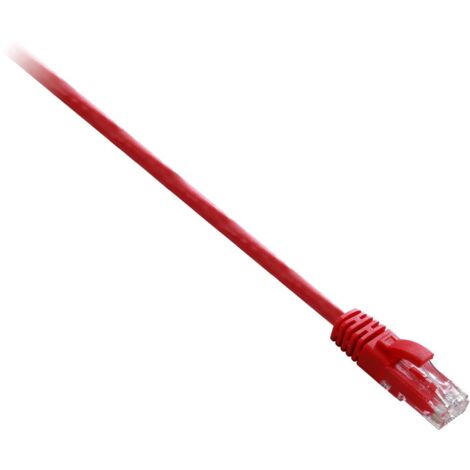 CABLE RJ45 CAT6 STP ROUGE 10M  100 PERCENT CUIVRE BLINDE