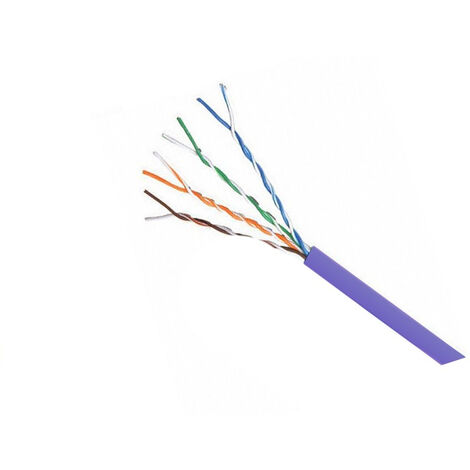Câble RJ45 catégorie 6a FTP à la coupe 10m – Débit 10 Gbit/s – Fréquence 525 MHz – Installation sur mesure – CAE